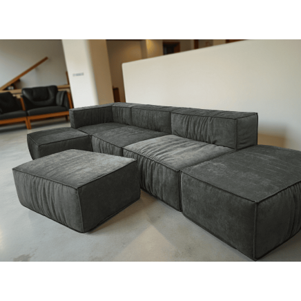 Диван Модульный Leon Gray 570 см.