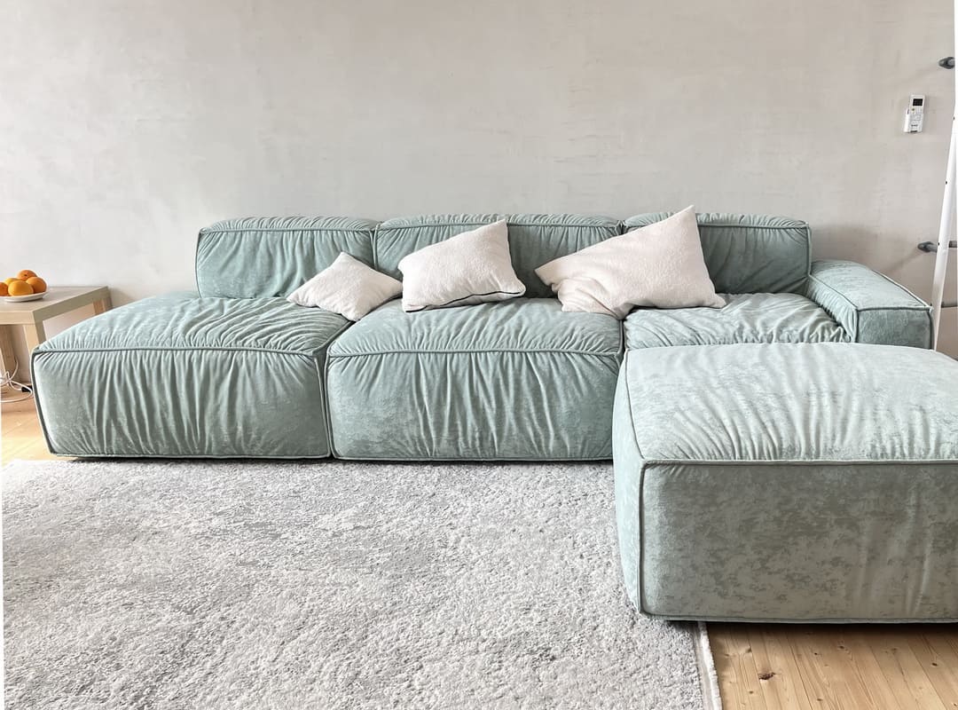 Диван Модульный MistGreen 400 см. Диван Модульный MistGreen 400 см.