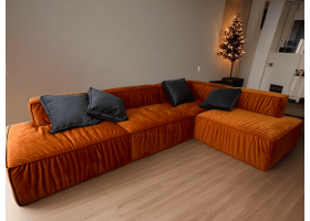 Модульный бескаркасный диван