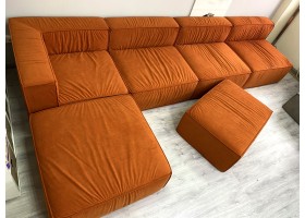 Модульный бескаркасный диван