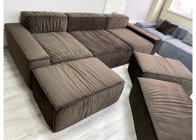 Модульный бескаркасный диван