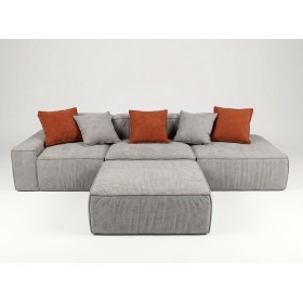 Диван Модульный Светло-серый 300 см.